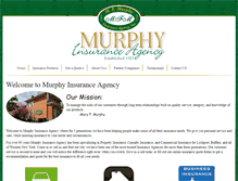 Tablet Screenshot of murphysinsurance.com